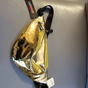 Gold fanny pack